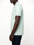 Polo Mens Essential Pique Golfer In Aqua
