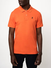 Polo Mens Essential Pique Short Sleeves Golfer Orange