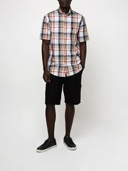 Polo Mens Multi Coloured Check Shirt In Red