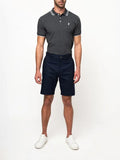 Polo Mens Linen Shorts In Navy