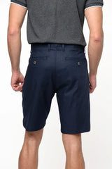 Polo Mens Linen Shorts In Navy