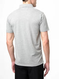 Polo Mens Active Badge Golfer In Grey Melange