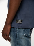 Polo Mens Block Logo T-Shirt In Navy