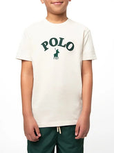 Polo Boys Alistair Applique T-Shirt In Sand