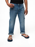 Polo Boys Tom Slim Fit Jeans In Light Wash