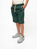 Polo Boys Alex Zip Pocket Short In Green