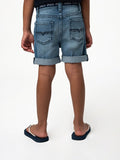 Polo Boys Jake Denim Short In Light Wash