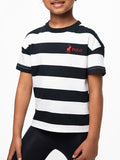 Polo Girls Jade Stripe T-Shirt In Navy