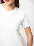 Polo Womens Allie Short Sleeves T-Shirt In White