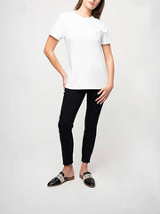 Polo Womens White Allie Ss T-Shirt