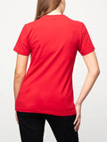 Polo Womens Allie Short Sleeve T-Shirt Red