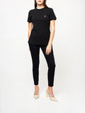 Polo Womens Allie Short Sleeves T-Shirt In Black