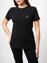 Polo Womens Allie Short Sleeves T-Shirt In Black