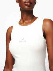 Polo Womens Thandiwe Tank Top In Off White