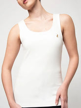 Polo Womens Emma Sl Soft Tank Off White