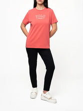 Polo Womens Danica Embroidered T-Shirts In Brick