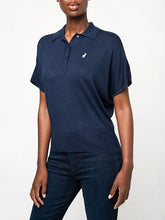 Polo Womens Brooke Knitted Golfer In Navy