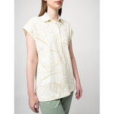Polo Womens Mia Short Sleeve Printed Golfer In Stone