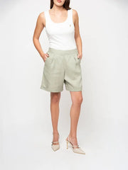 Polo 0069692 Wmn Lerato Linen Short Willow