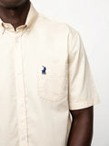 Polo Mens Textured Shirt In Birch