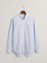 Gant Mens Regular Poplin Shirt In Light Blue