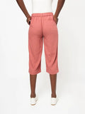 Polo Womens Womens Casey Cropped Wide Leg Pants In Rose