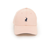 Polo Mens 6 Panel Structured Peak Cap In Pink/Blue