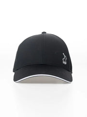 Polo Womens 6 Panel Peak Caps In Black