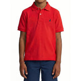 Polo Boys Austin Short Sleeve Golfer In Red