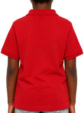 Polo Girls Nina Golfer In Red