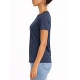Polo Womens Short Sleeves Allie T-Shirt In Navy