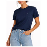 Polo Womens Short Sleeves Allie T-Shirt In Navy