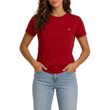 Polo Womens Short Sleeves Allie T-Shirt In Red