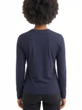 Polo Womens Alice Long Sleeve T-Shirt In Navy