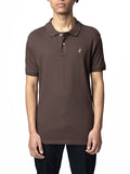 Polo Mens Essential Pique Ss Golfer Chocolate