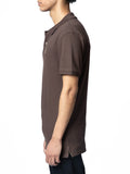 Polo Mens Essential Pique Ss Golfer Chocolate