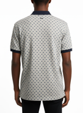 Polo Mens Block Geo Print Golfer In Navy