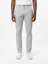 Polo Mens Essential Slim Leg Chino In Light Grey