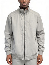 Polo Mens Ls Badge Harrington Jacket Grey