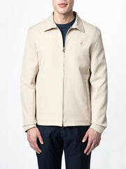 Polo Mens Essential Tech Harrington Jacket In Stone