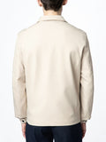 Polo Mens Essential Tech Harrington Jacket In Stone