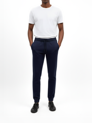 Polo Mens Essential Fleece Jogger Pants In Navy