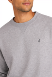 Polo Mens Essential Fleece Sweatshirt In Grey