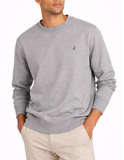 Polo Mens Essential Fleece Sweatshirt In Grey
