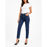 Polo Womens Taylor Straight Leg Jeans in Medium Wash