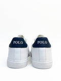 Polo Mens Action Leather Sneakers In White