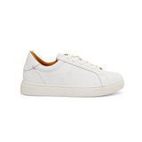 Polo Mens Classic Leather Sneaker In White