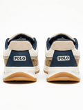 Polo Boys Jacquared Sneaker In Stone
