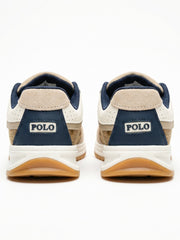 Polo Boys Jacquared Sneaker In Stone