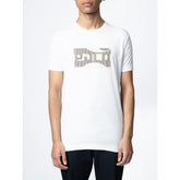 Polo Mens Printed Logo Short Sleeves T-Shirt In White